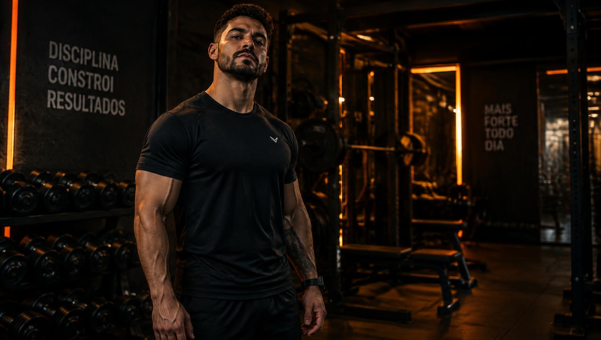 Personal trainer em academia